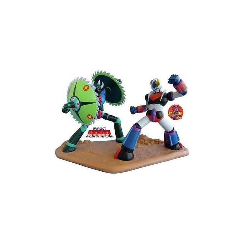 GOLDRAKE gtendizer VS JANUS DIORAMA 22cm karisma toys