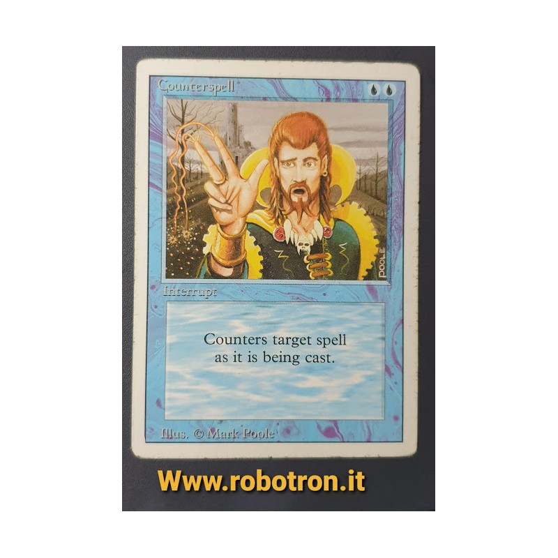 Revised - Counterspell - ENG EX/ Back GD