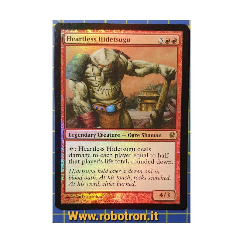 Conspiracy - Heartless Hidetsugu - ENG NM/Back EX FOIL
