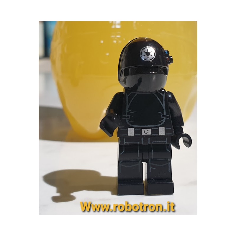 Lego minifig SW0529 Imperial Gunner (Closed Mouth, Silver Imperial Logo)