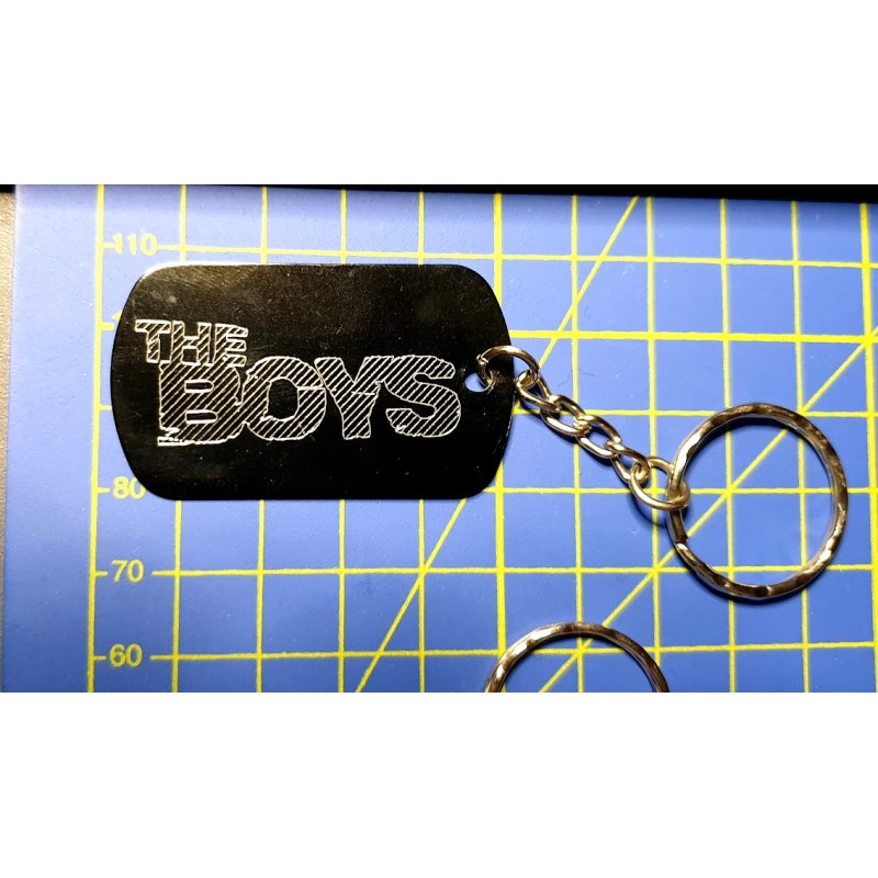 Keychain plate 28x50mm - The Boys