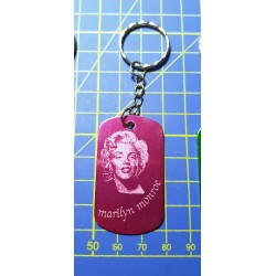 Engraving Keychain plate...