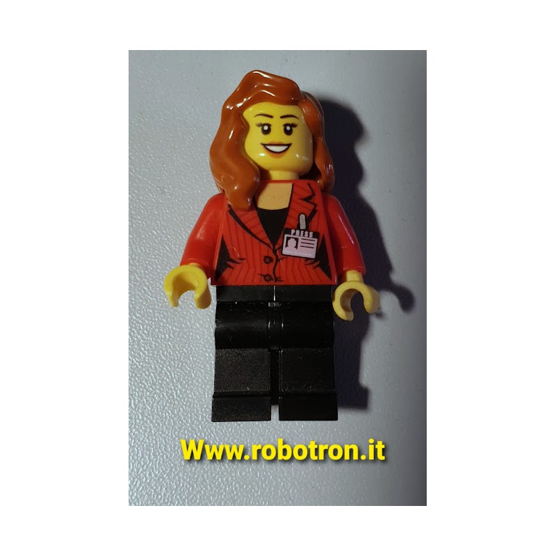 LEGO Press Woman/Reporter  Speed Champions
