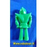 Astro Robot Sandaio Verde - in plastica 12cm circa - anni 70 vintage