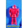 Astro Robot Sandaio Rosso - in plastica 12cm circa - anni 70 vintage